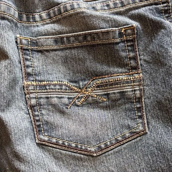 Ariat Men's Classic Indigo Straight Jeans M4 Relaxed Straight Leg sz 40 long 30 - Picture 3 of 7